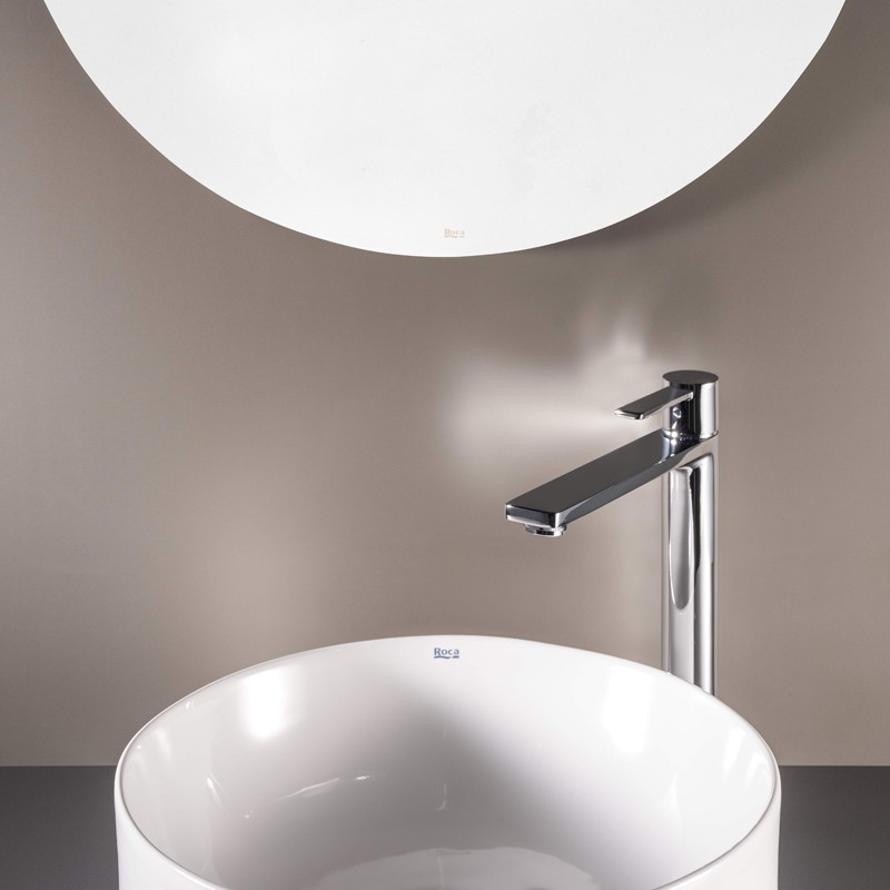 Monomando Lavabo Targa caño Alto