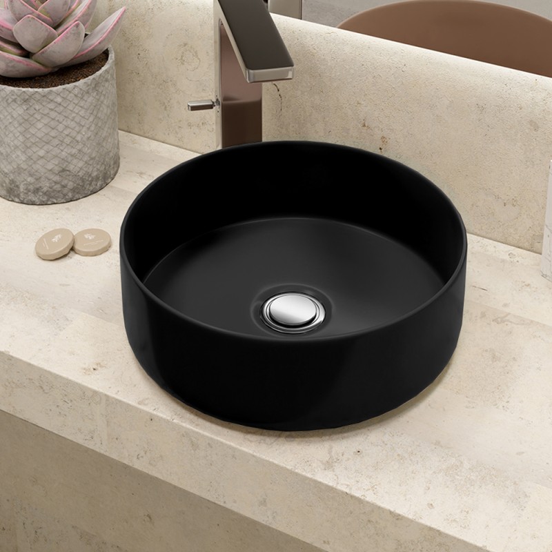 Lavabo Osiris Negro Mate
