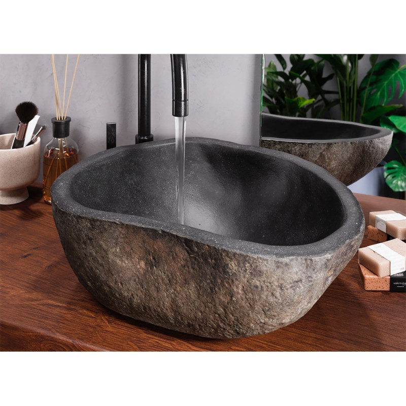 Lavabo de piedra Akutan 2