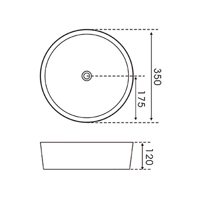 Lavabo Osiris Blanco Brillo