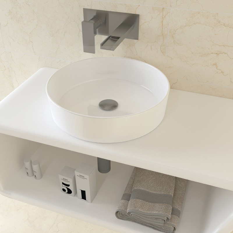 Lavabo Osiris Blanco Brillo 2