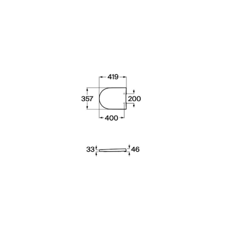 Asiento The Gap-Round Compacto Roca 2